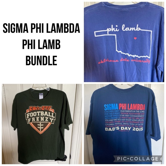 Sigma Phi Lambda Phi Lamb Sorority Shirt Bundle XL - Picture 1 of 10